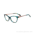 Full Rim Classic Hembra Cat Eye Acetate Teglasses